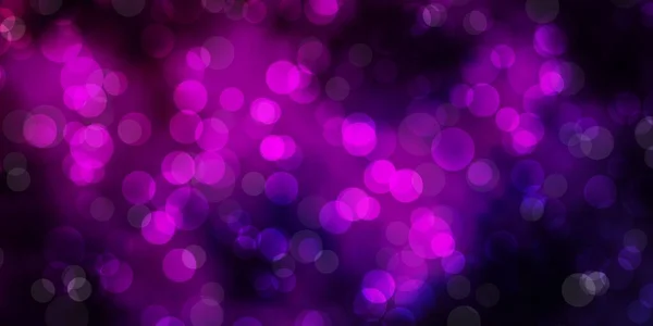 Темно Рожева Векторна Текстура Дисками — стоковий вектор