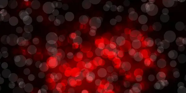 Темно Красная Векторная Текстура Кругами — стоковый вектор