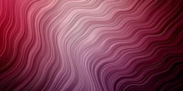 Donkerpaarse Roze Vector Textuur Met Ronde Boog — Stockvector