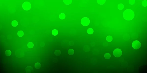 Fundo Vetorial Verde Escuro Com Manchas Glitter Ilustração Abstrata Com — Vetor de Stock