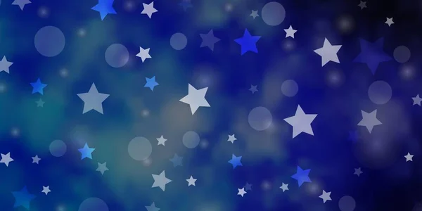 Luz Textura Vectorial Púrpura Con Círculos Estrellas — Vector de stock