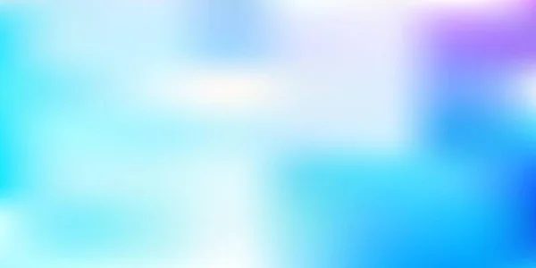 Modèle Abstrait Flou Vectoriel Rose Clair Bleu Illustration Colorée Abstraite — Image vectorielle