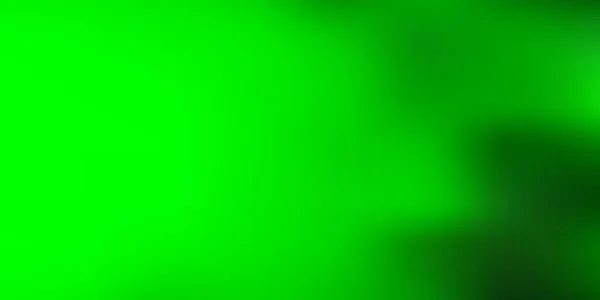 Hellgrüne Vektorverläufe Verwischen Die Textur Abstrakte Farbenfrohe Illustration Mit Unscharfem — Stockvektor