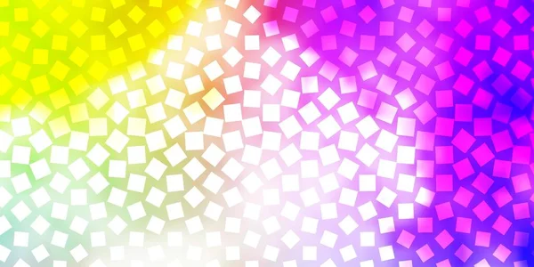 Luz Diseño Vectorial Multicolor Con Líneas Rectángulos — Vector de stock