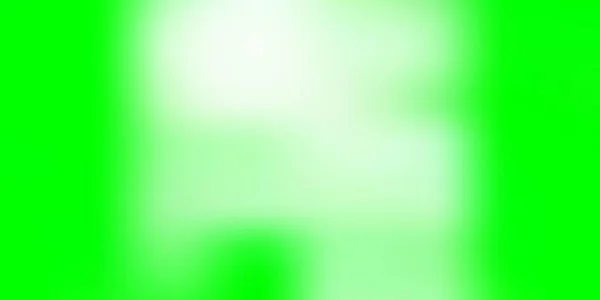 Světle Zelené Vektorové Abstraktní Rozostření Barevná Abstraktní Ilustrace Rozmazaném Stylu — Stockový vektor