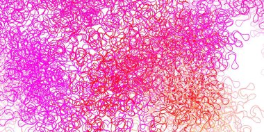 Kavisli koyu kırmızı vektör dokusu. Çizgili soyut gradyan çizimi. İş broşürleri, broşürler için desen