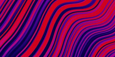 Koyu Mor, pembe çizgili vektör arkaplanı.