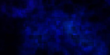 Koyu mavi vektör dokusu dikdörtgen biçiminde. Dikdörtgen şekilli yeni soyut illüstrasyon. Web siteleri, iniş sayfaları için desen.