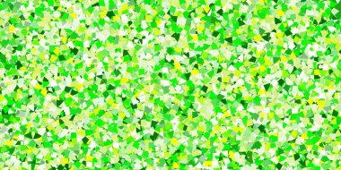 Açık mavi vektör deseni ve çokgen tarzı. Üçgenli soyut gradyan çizimi. Web siteleri için desen.