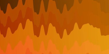 Açık Turuncu çizgili vektör şablonu.