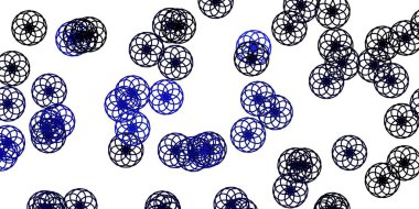 Çember şekilli açık mor vektör düzeni. Renkli damlaları olan soyut parlak bir illüstrasyon. Duvar kağıtları, perdeler için desen.