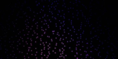 Koyu mavi, küçük ve büyük yıldızlı kırmızı vektör arkaplanı.