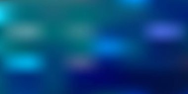 Açık mavi vektör arkaplanı bulanıklaştırdı. Renkli illüstrasyon ve yarım tonda eğim. Uygulamalar için tasarımınız.