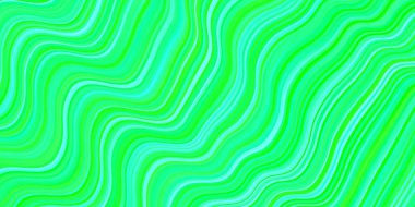 Bükülmüş çizgileri olan çok renkli vektör arkaplanı.