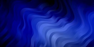 Çizgileri olan koyu mavi vektör şablonu.