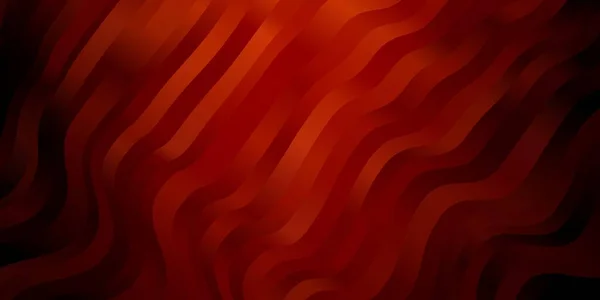 Modèle Vectoriel Rouge Clair Avec Lignes Courbes — Image vectorielle