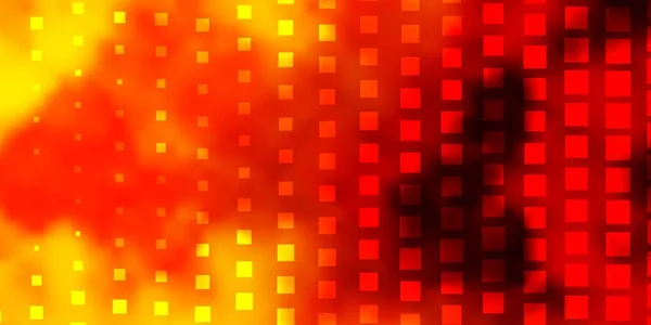 Světle Oranžová Vektorová Šablona Obdélníky — Stockový vektor