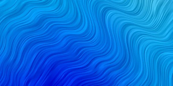Agencement Vectoriel Bleu Clair Avec Courbes — Image vectorielle