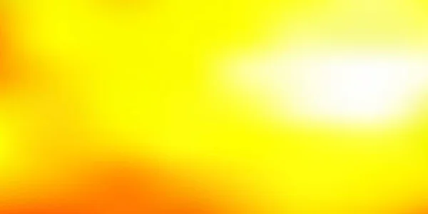 Modèle Flou Vectoriel Orange Clair Illustration Colorée Avec Dégradé Dans — Image vectorielle