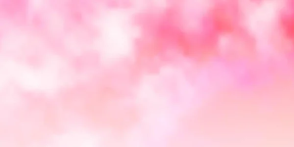 Світло Рожевий Векторний Фон Кумулом — стоковий вектор