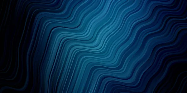 Темний Векторний Фон Blue Яскравими Лініями — стоковий вектор
