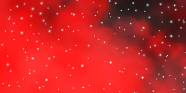 Rosa Claro Fondo Rojo Vector Con Estrellas Colores — Archivo Imágenes Vectoriales