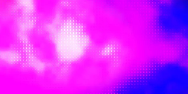 Светло Фиолетовый Розовый Вектор Кругами — стоковый вектор