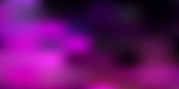 濃い紫 ピンクベクトルのぼやけたレイアウト 抽象的なスタイルでカラフルなぼかしイラストを輝いています Webデザイナーの背景 — ストックベクタ
