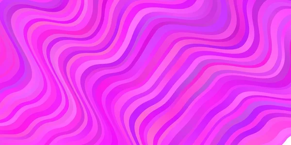 Конструкция Вектора Светло Розового Цвета Круговой Дугой Красочная Иллюстрация Абстрактном — стоковый вектор