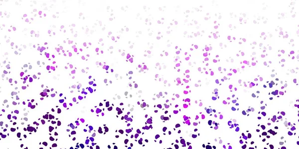 Світло Фіолетовий Векторний Фон Випадковими Формами Барвисті Абстрактні Форми Градієнтом — стоковий вектор