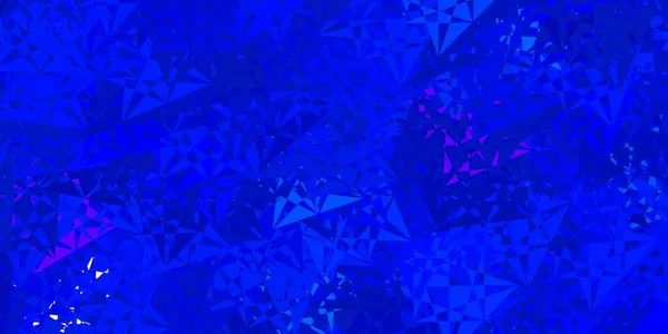 Темно Синий Векторный Рисунок Многоугольными Формами Простой Дизайн Абстрактном Стиле — стоковый вектор