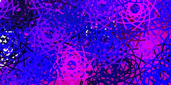ライトピンク 抽象的なフォームを持つブルーベクトルテンプレート 抽象的なスタイルでカラフルな形状のイラスト 携帯電話の背景 — ストックベクタ