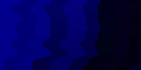 Dunkelrosa Blauer Vektorhintergrund Mit Geschwungenen Linien — Stockvektor
