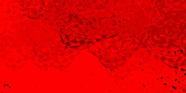 Hellblauer Roter Vektorhintergrund Polygonalen Stil Abstrakte Gradienten Illustration Mit Dreiecken — Stockvektor