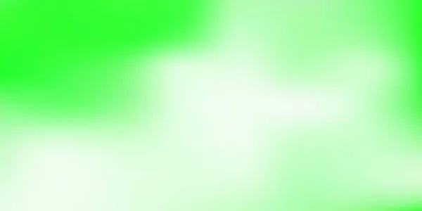 Patrón Desenfoque Abstracto Vectorial Verde Claro Ilustración Colores Borrosos Estilo — Archivo Imágenes Vectoriales