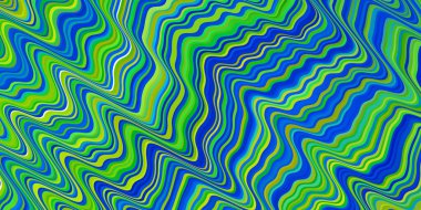 Açık Mavi, satırlı yeşil vektör arkaplanı.