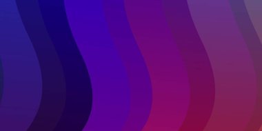 Açık Mavi, eğrili kırmızı vektör düzeni.