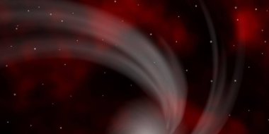 Renkli yıldızlı koyu kırmızı vektör arkaplanı.