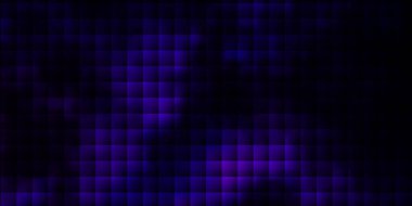 Kare şeklinde koyu mor vektör deseni. Soyut tarzda dikdörtgenleri olan modern tasarım. Reklamlar ve reklamlar için desen.