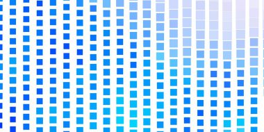 Açık Mavi, dikdörtgenlerde sarı vektör şablonu.