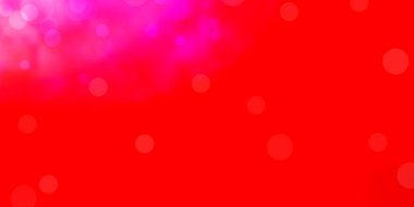 Açık Pembe, noktalı sarı vektör arkaplanı.