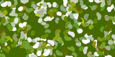 Rastgele şekilli açık yeşil vektör arkaplanı. Basit gradyan şekilli renkli bir çizim. İşiniz için akıllı tasarım.