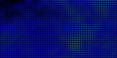 Daireli koyu mavi vektör deseni.