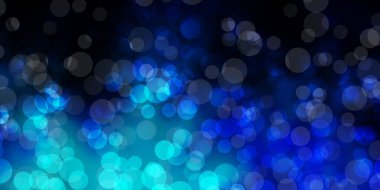 Daire şekilli koyu mavi vektör düzeni.