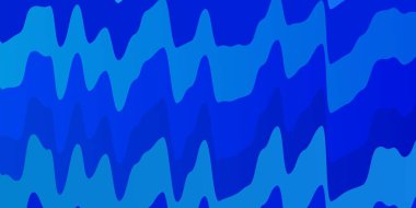 Dairesel yay ile hafif BLUE vektör düzeni.