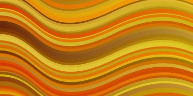 Çizgileri olan Açık Turuncu vektör arkaplanı.