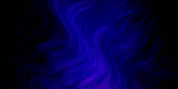 Rosa Escuro Textura Vetorial Azul Com Curvas — Vetor de Stock