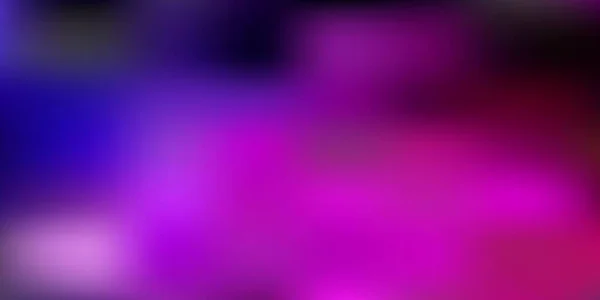 Donker Paars Roze Vector Gradiënt Vervaging Tekening Schitterende Kleurrijke Wazige — Stockvector