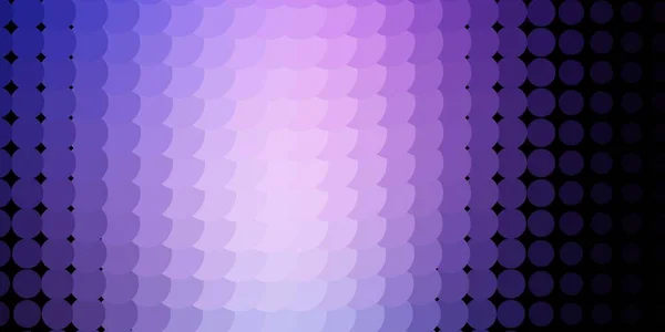 Rose Foncé Texture Vectorielle Bleue Avec Cercles — Image vectorielle