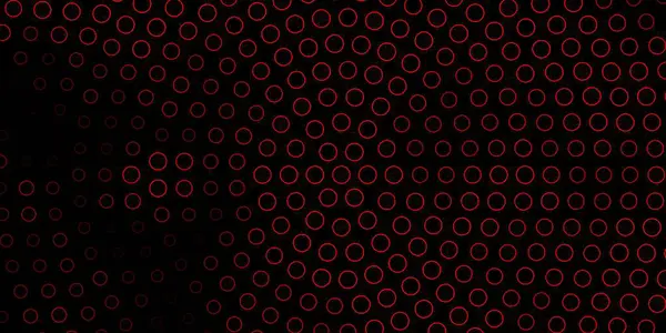 Темно Червоний Жовтий Векторний Шаблон Колами — стоковий вектор